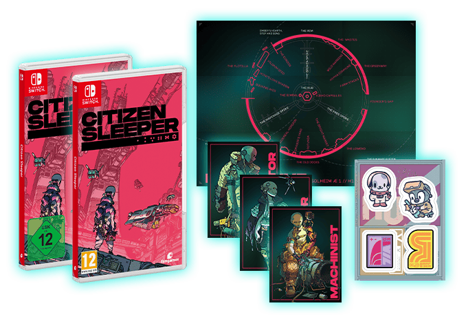 Citizen Sleeper for Nintendo Switch physical edition