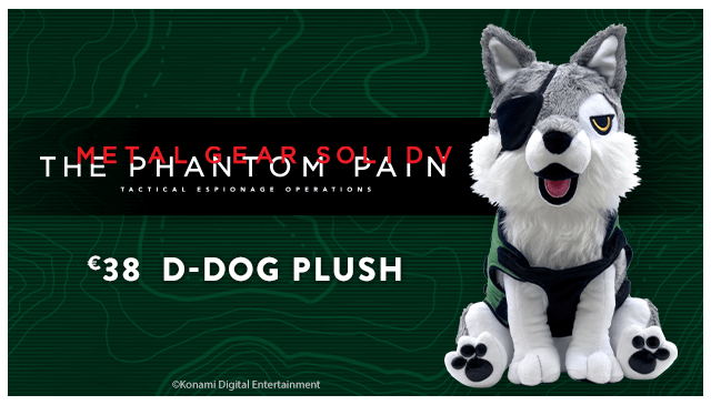 Metal Gear Solid - D Dog Plush - Fangamer
