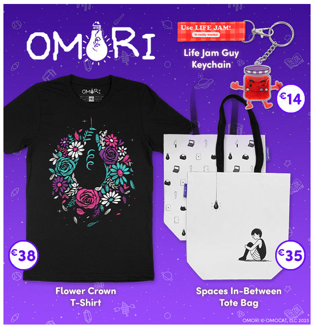 OMORI merch now available at Fangamer.eu