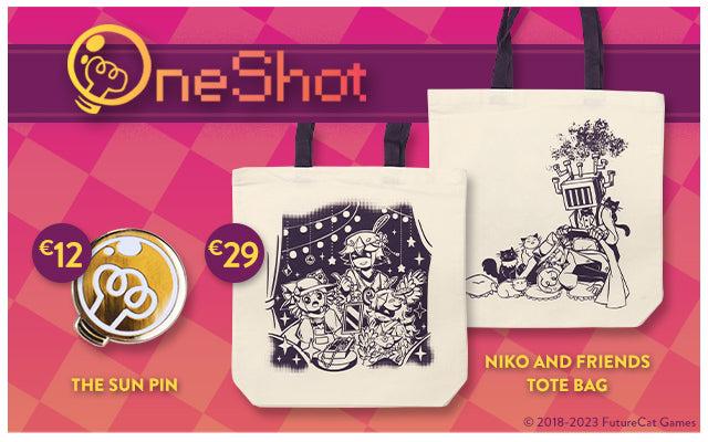 New OneShot merch available now at Fangamer.eu