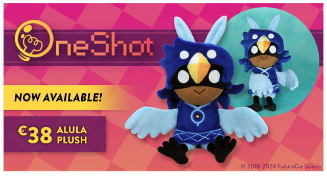 New OneShot Alula Plush is now available at Fangamer.eu