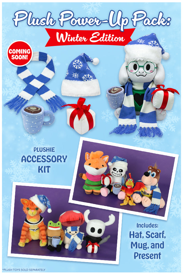 Winter Edition Plush Power-Up Pack coming soon to Fangamer.eu
