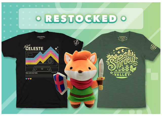 New Restocked merch at Fangamer.eu