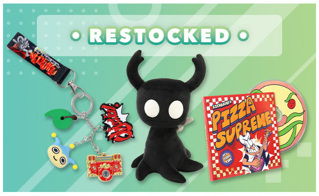 Restocked items available now at Fangamer.eu