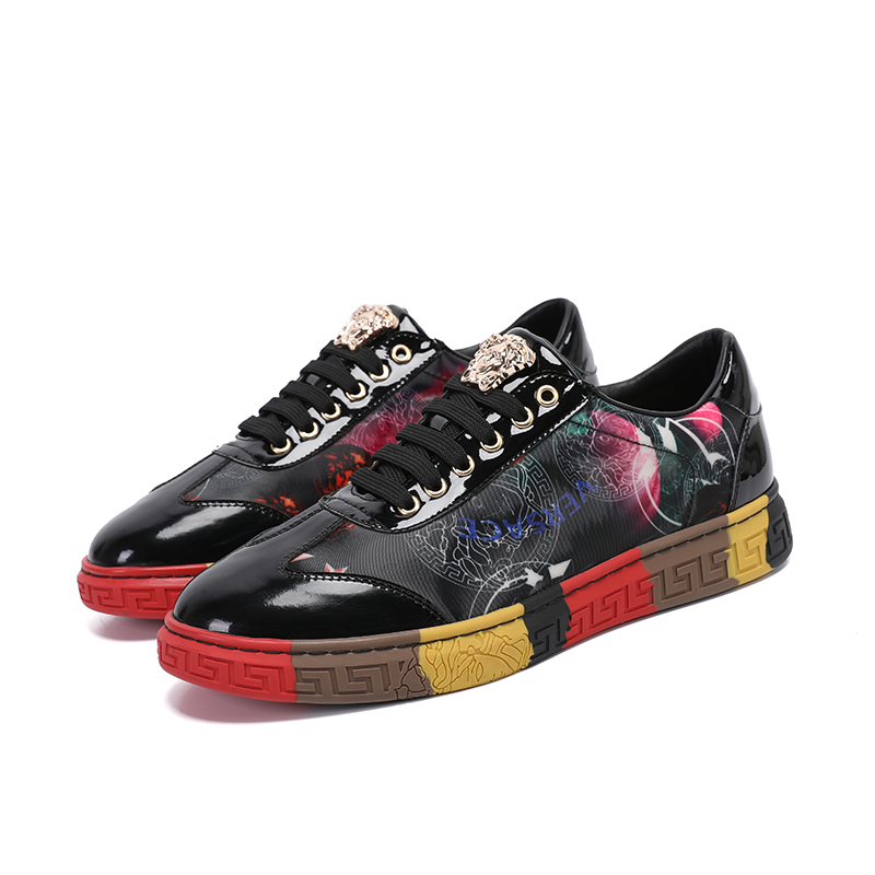 Versace Men's 2021 NEW ARRIVALS Fashion Sneakers Shoes