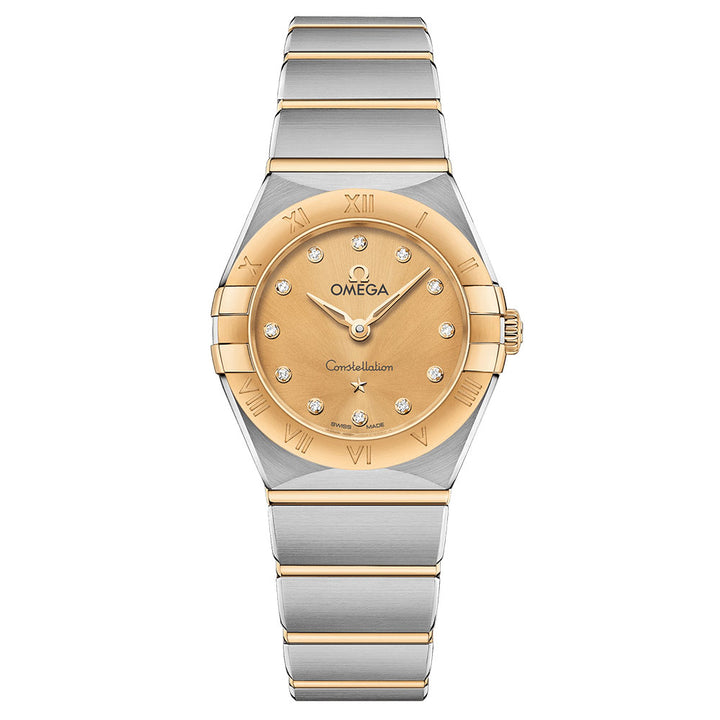 Constellation Steel - yellow gold Diamonds Watch 1277.75.00 | OMEGA US®