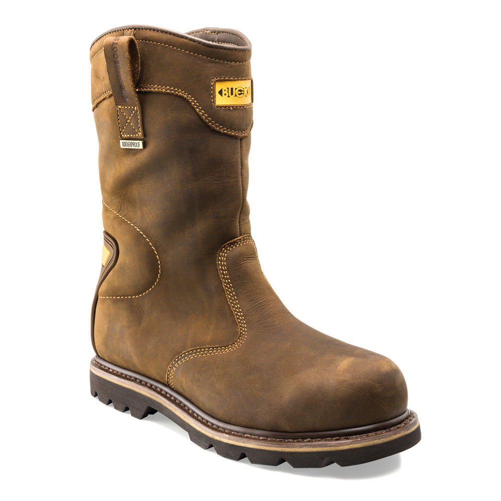 Buckler B701SMWP Crazy Horse Leather Goodyear Welted Waterproof Safety