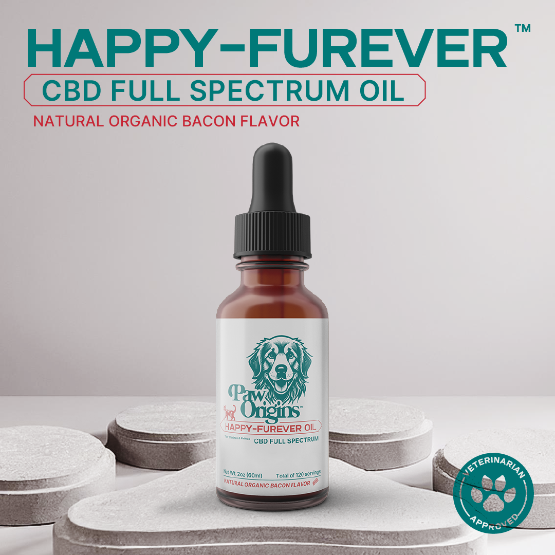 Full-Spectrum (1,000mg) Happy-Furever™ CBD Oil - Paw Origins product image