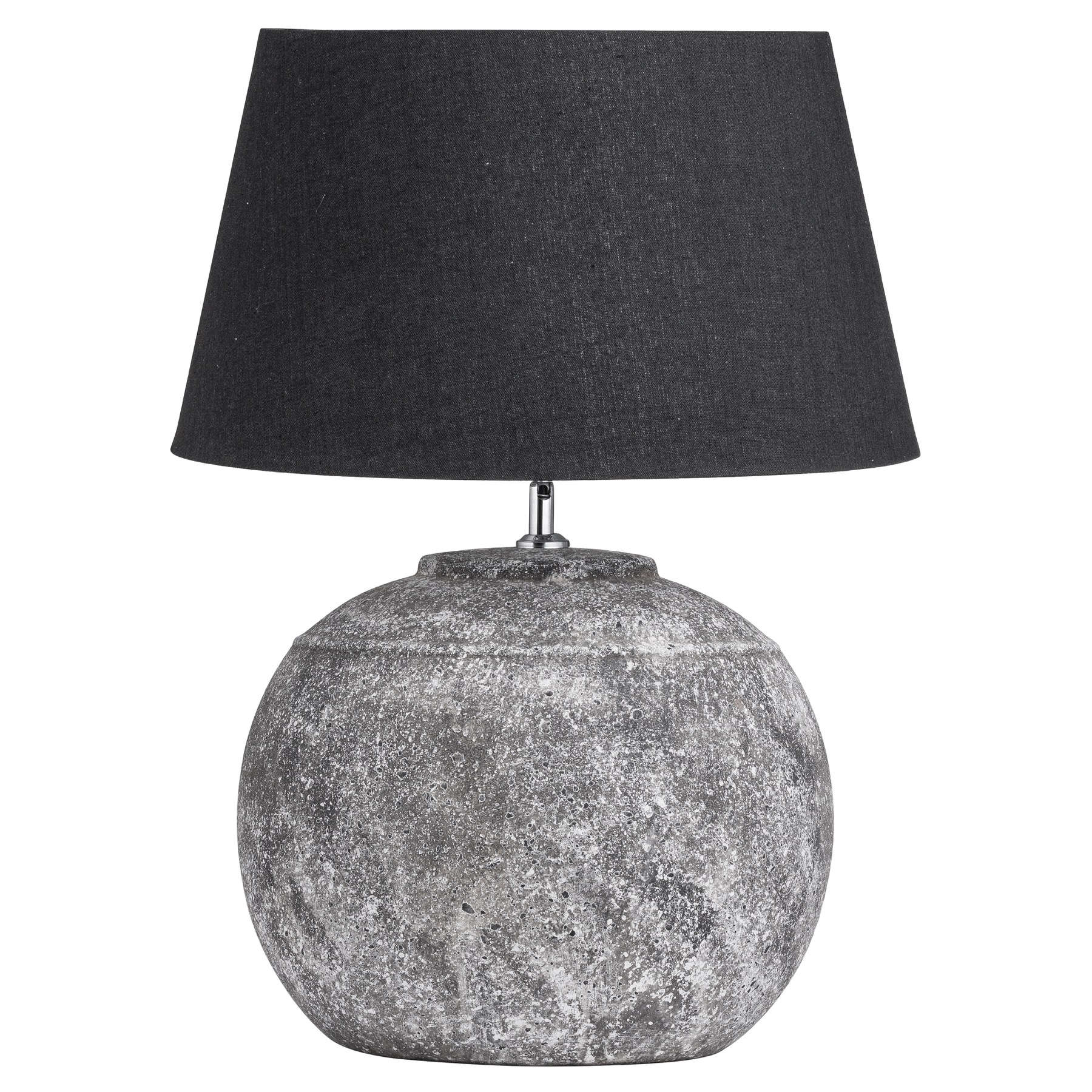 castello aged stone ceramic table lamp