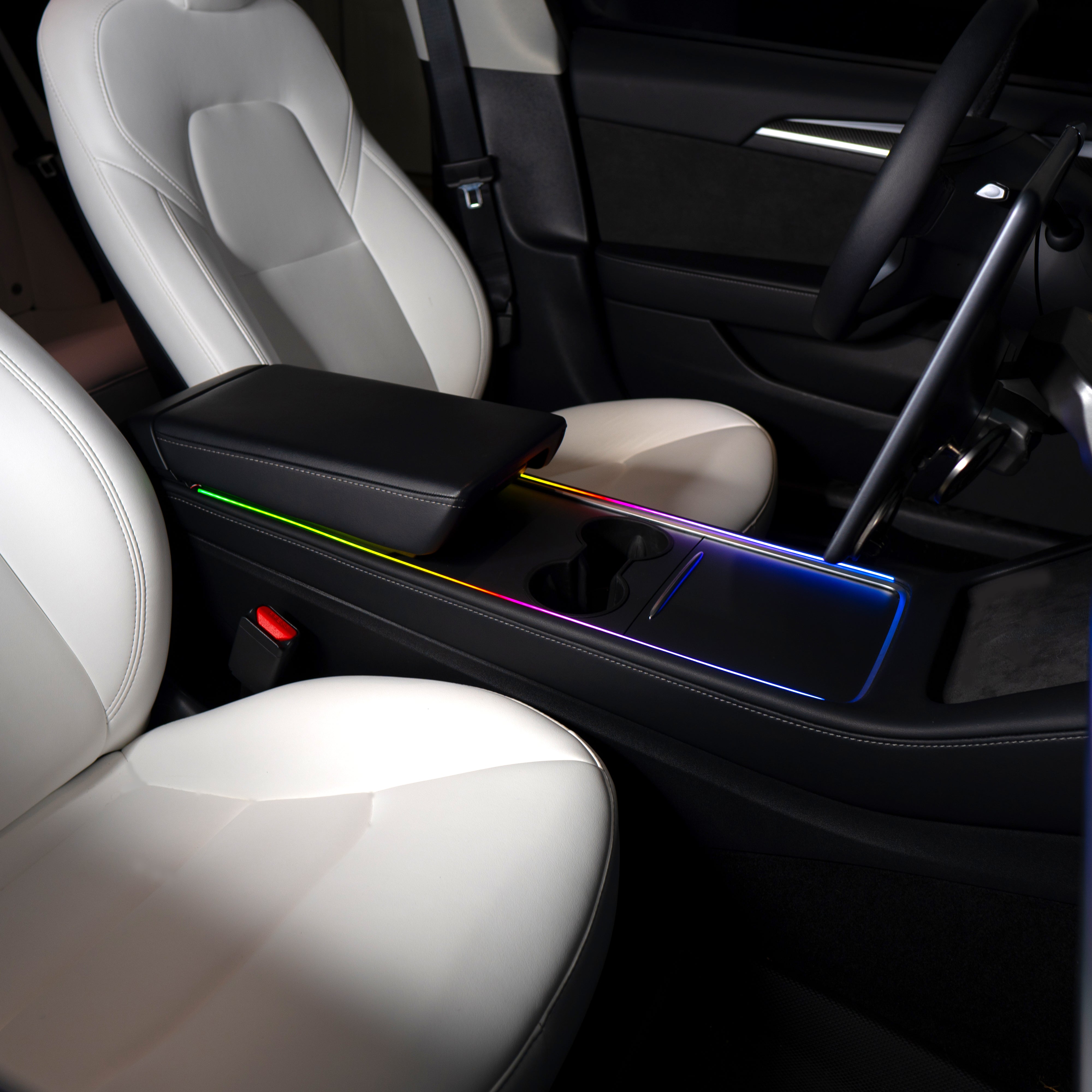 RGB Animated Center Light Strips for Legacy Model 3 & Y