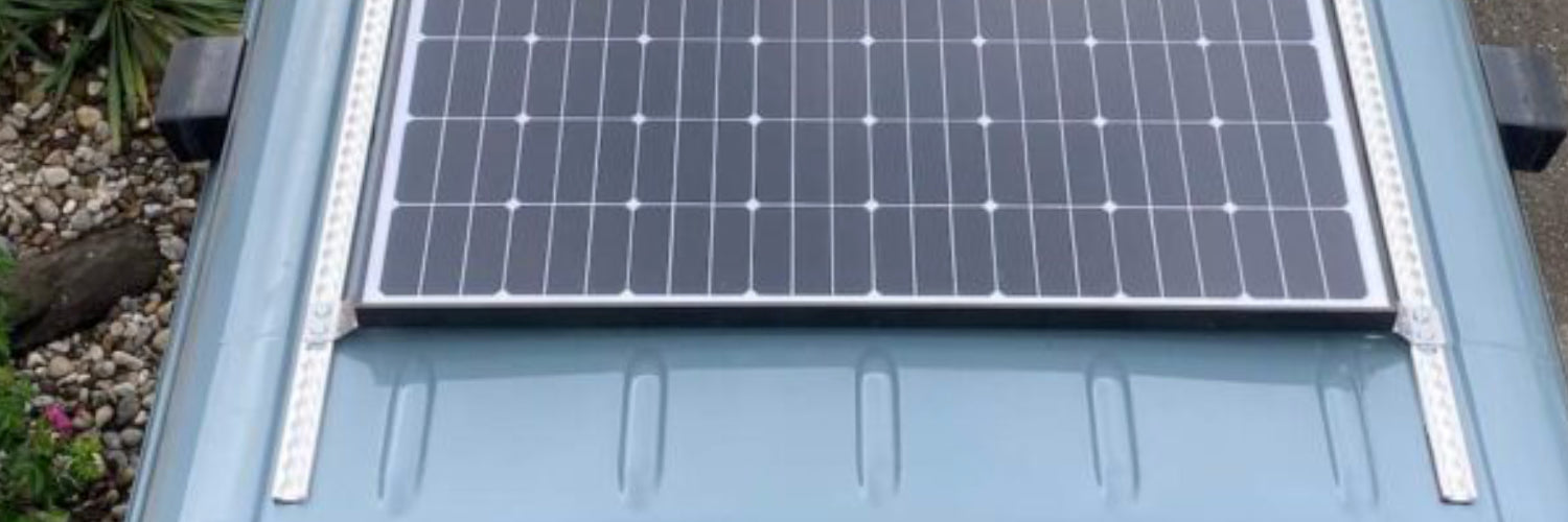 airlineschienen Dachträger Solarmodule