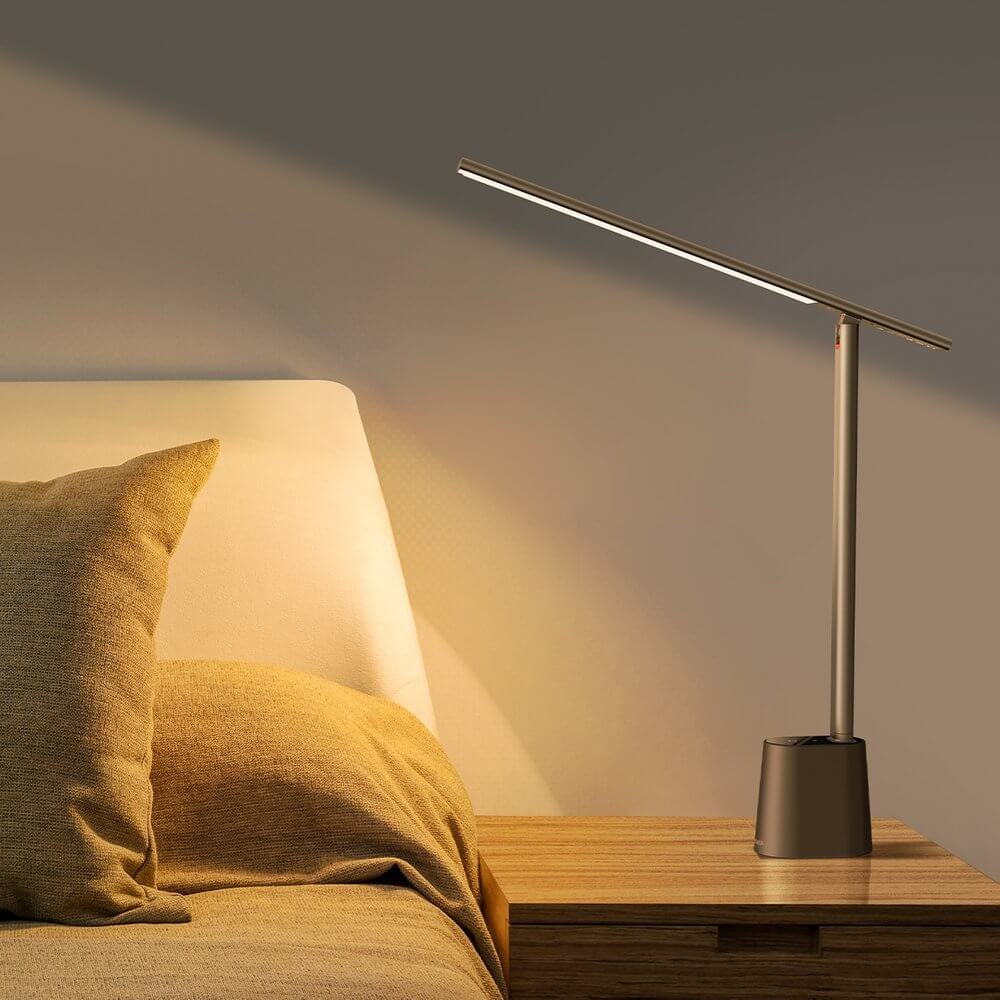 retractable reading light