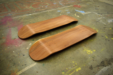 7 ply eucalyptus skateboard decks