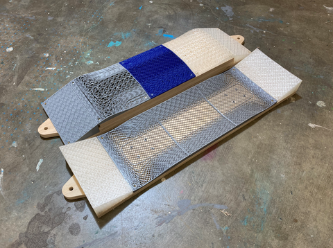 3d printed SK8CAD skateboard mold