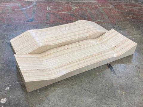 wood skateboard molds