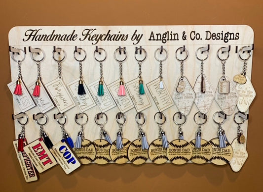 Large Wall Hanging Keychain Display – Fresh Start Customs