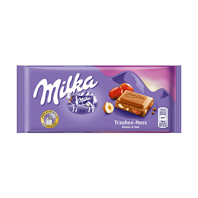 Milka White Chocolate, 100g 