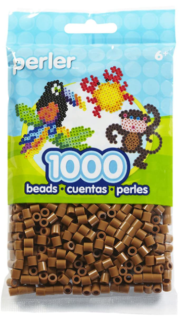 Perler Fused Beads 1000pc Cocoa 