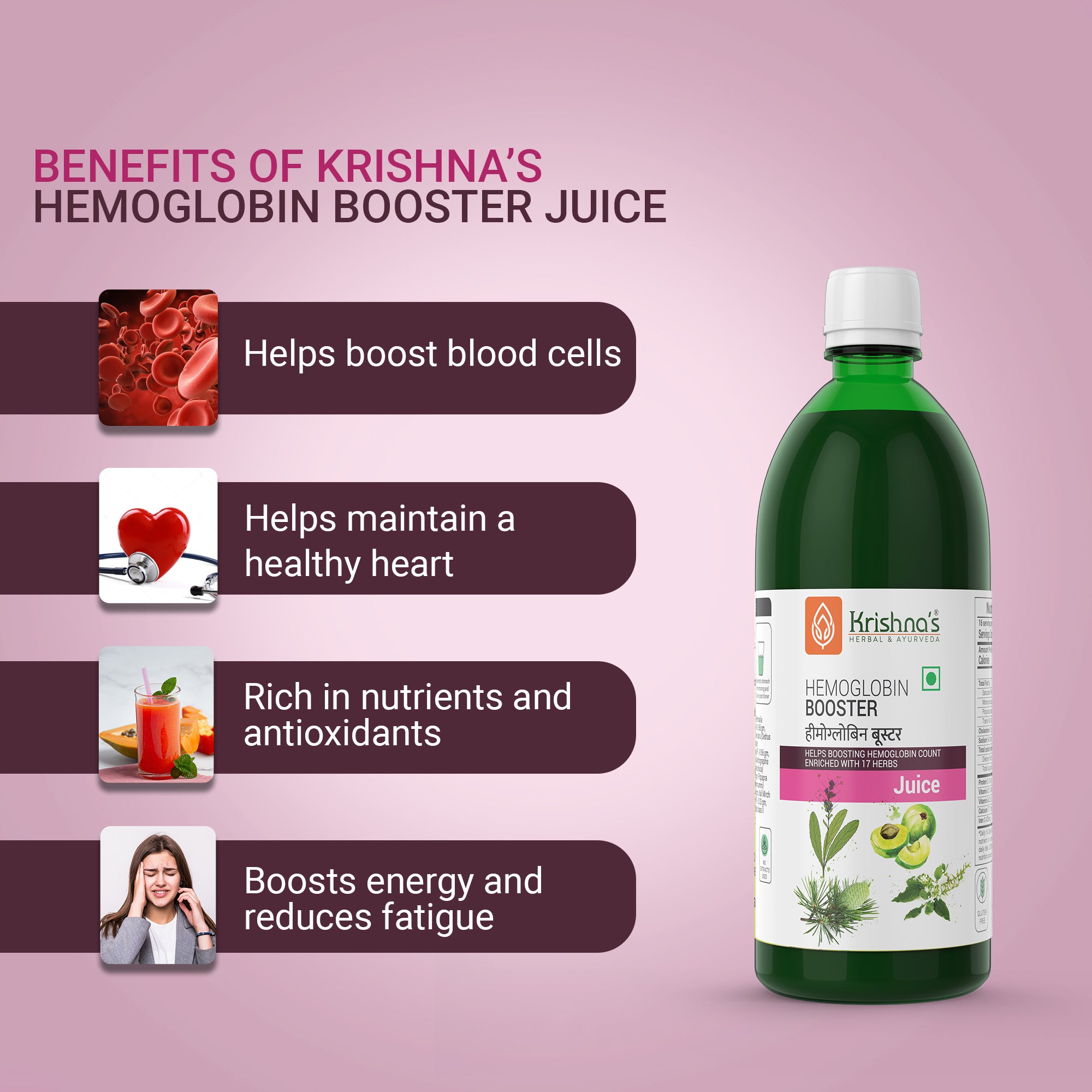 Hemoglobin Booster Juice Benefits
