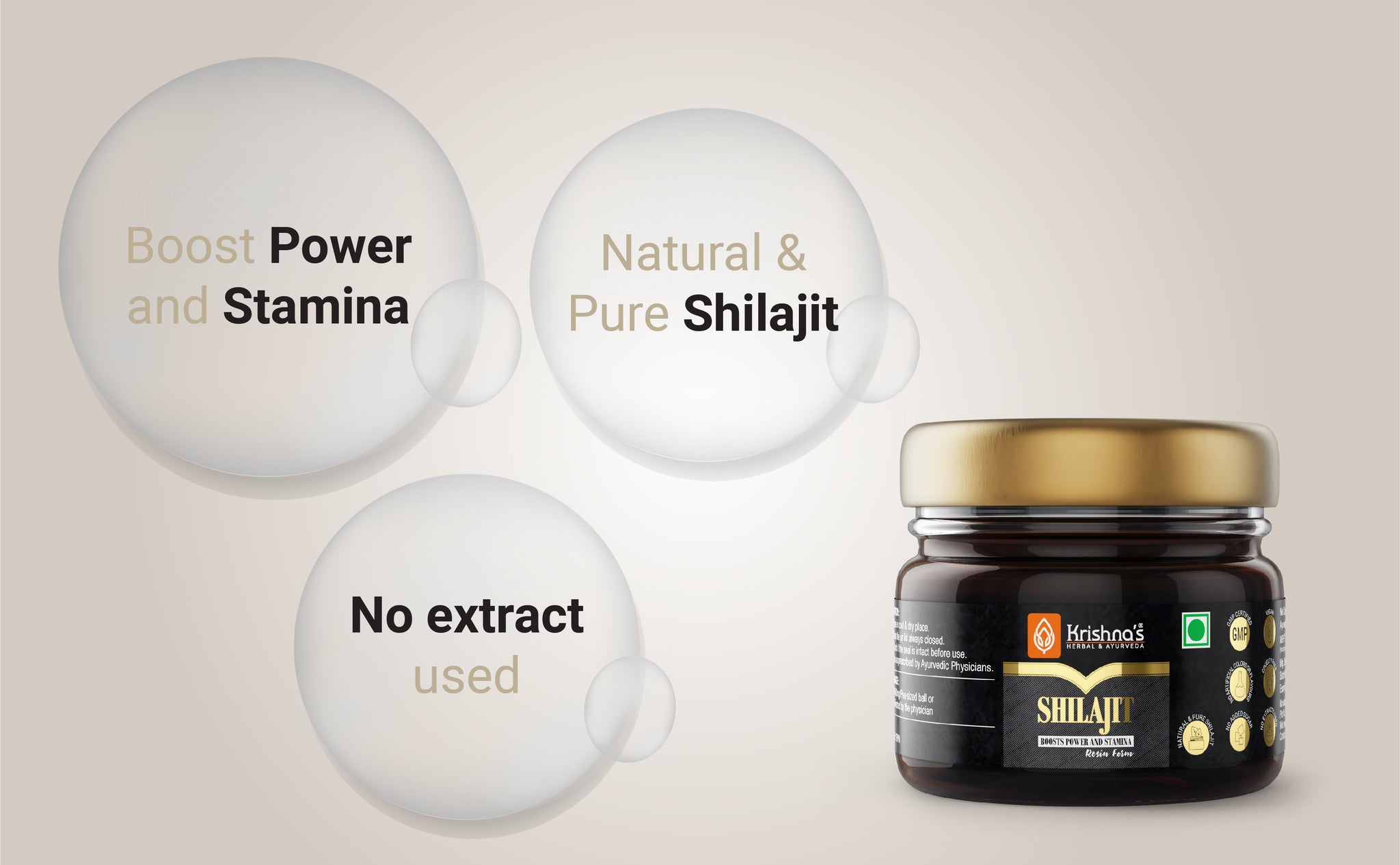 Pure Ayurvedic Shilajit Resin