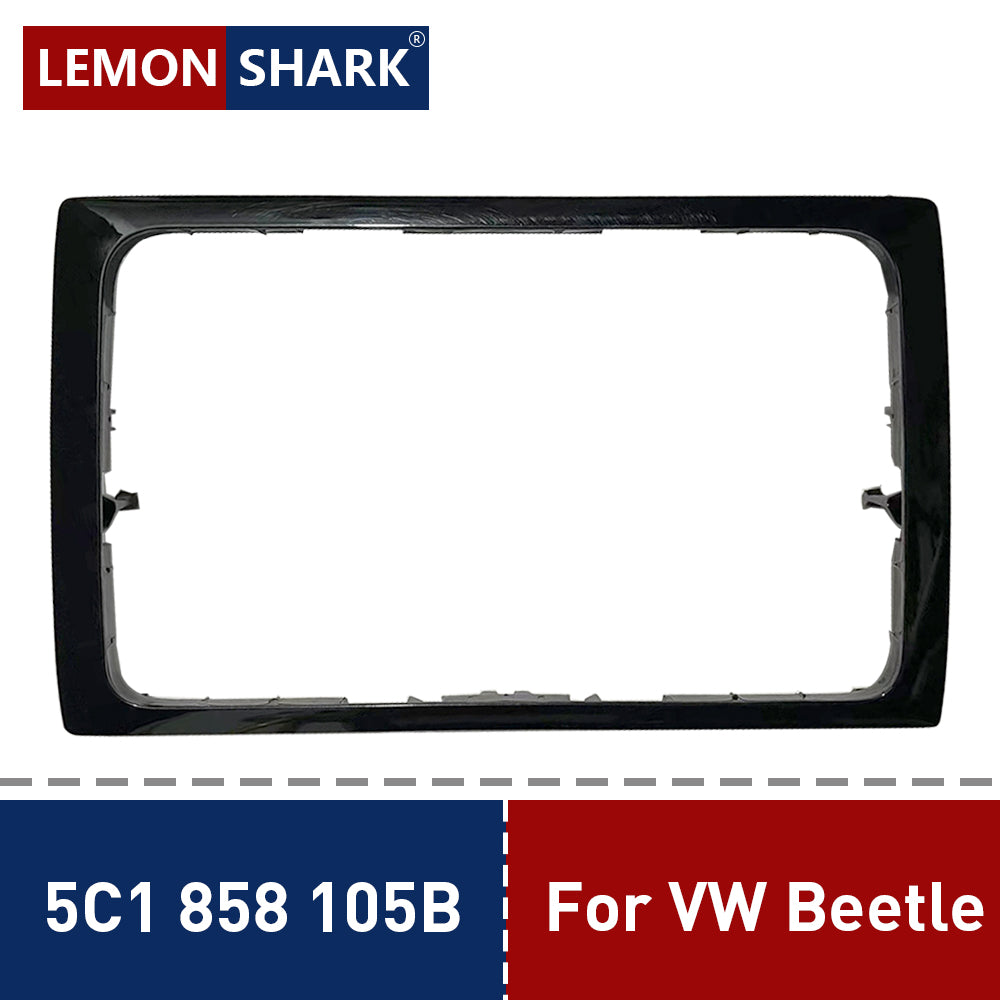 For Volkswagen Beetle Convertible 2017-2019 Car Stereo Radio Fascia Panel 2 Din Dashboard Refitting Mount Screen BezelFor Volkswagen Beetle Convertible 2017-2019 Car Stereo Radio Fascia Panel 2 Din Dashboard Refitting Mount Screen Bezel