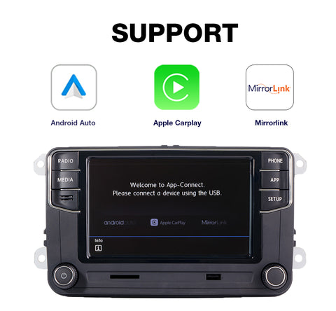 Volkswagen Polo 6C MQB RCD 360 Apple Carplay + Android Auto Radio