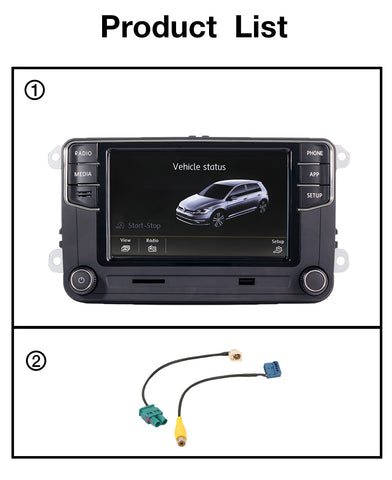 DESAY RCD360 Car Radio Carplay MirrorLink RCD300 MIB Autoradio for VW –  lemonsharkauto