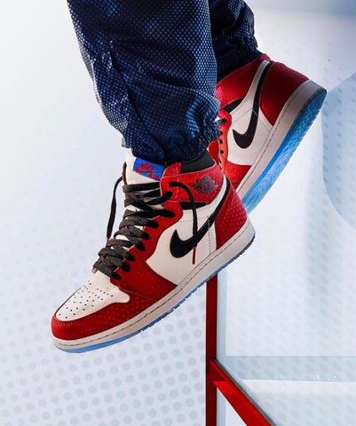 nike jordan 1 x spiderman