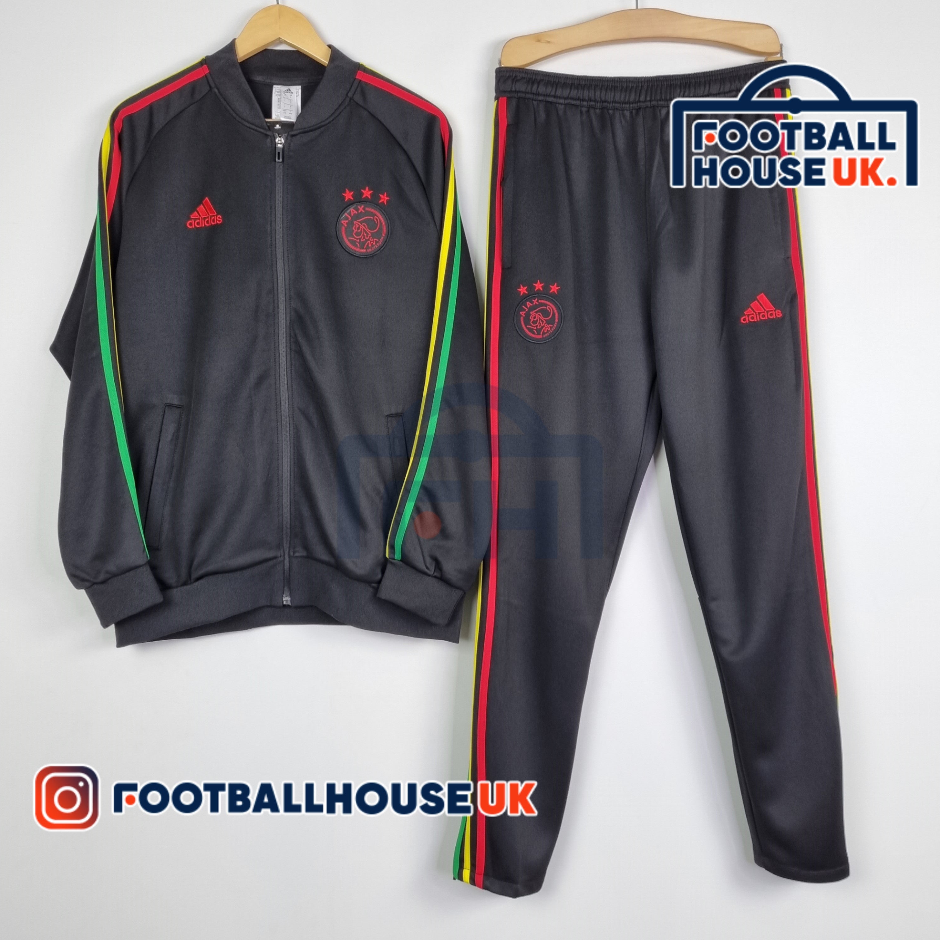 ajax black tracksuit