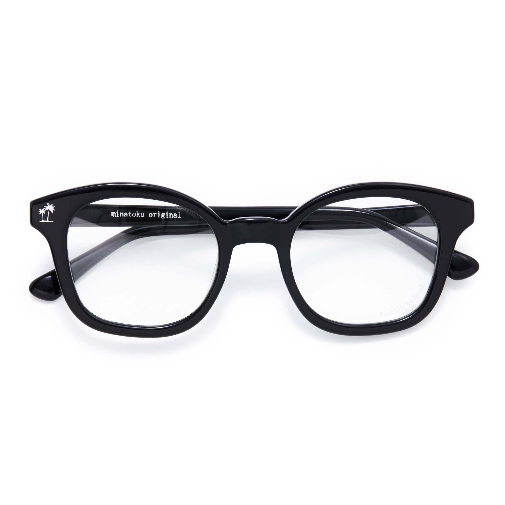 TSS BOSTON BLACK FRAME CLEAR LENS