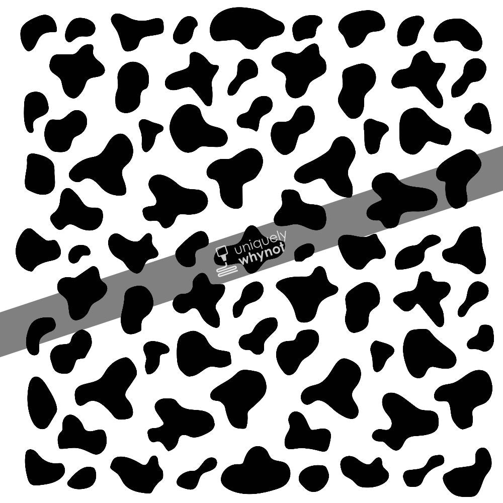 Pattern Craft Vinyl, HTV and Sublimation Paper - Cow Print 05