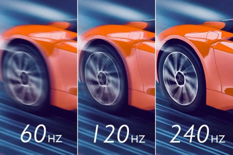 60Hz vs 120Hz vs 240Hz