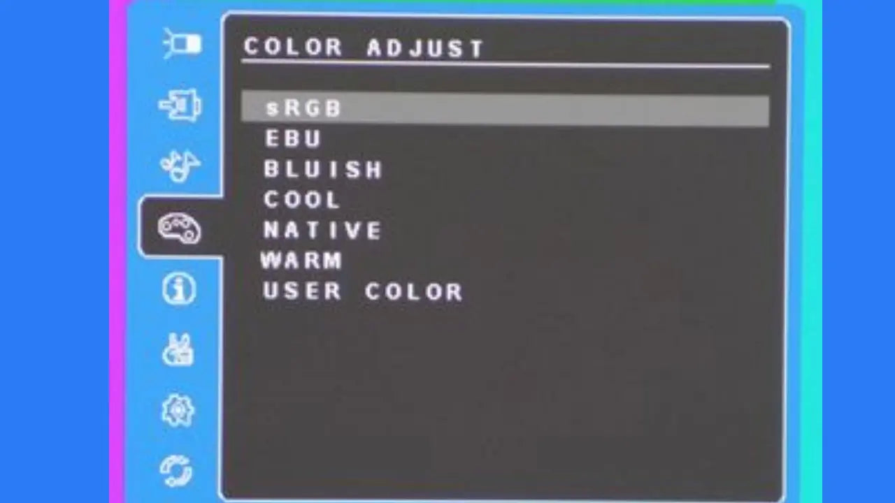 Accessing and Activating sRGB