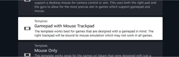 Gamepad with Mouse Trackpad