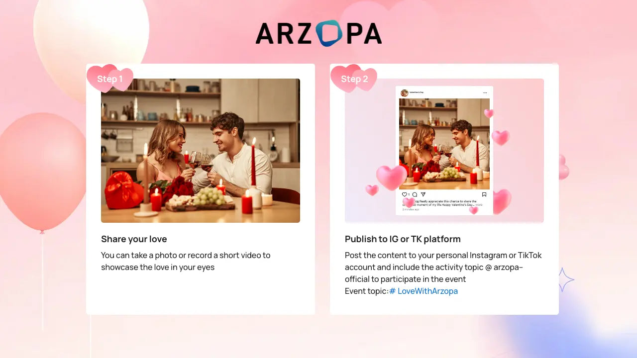 Love Captured with Arzopa