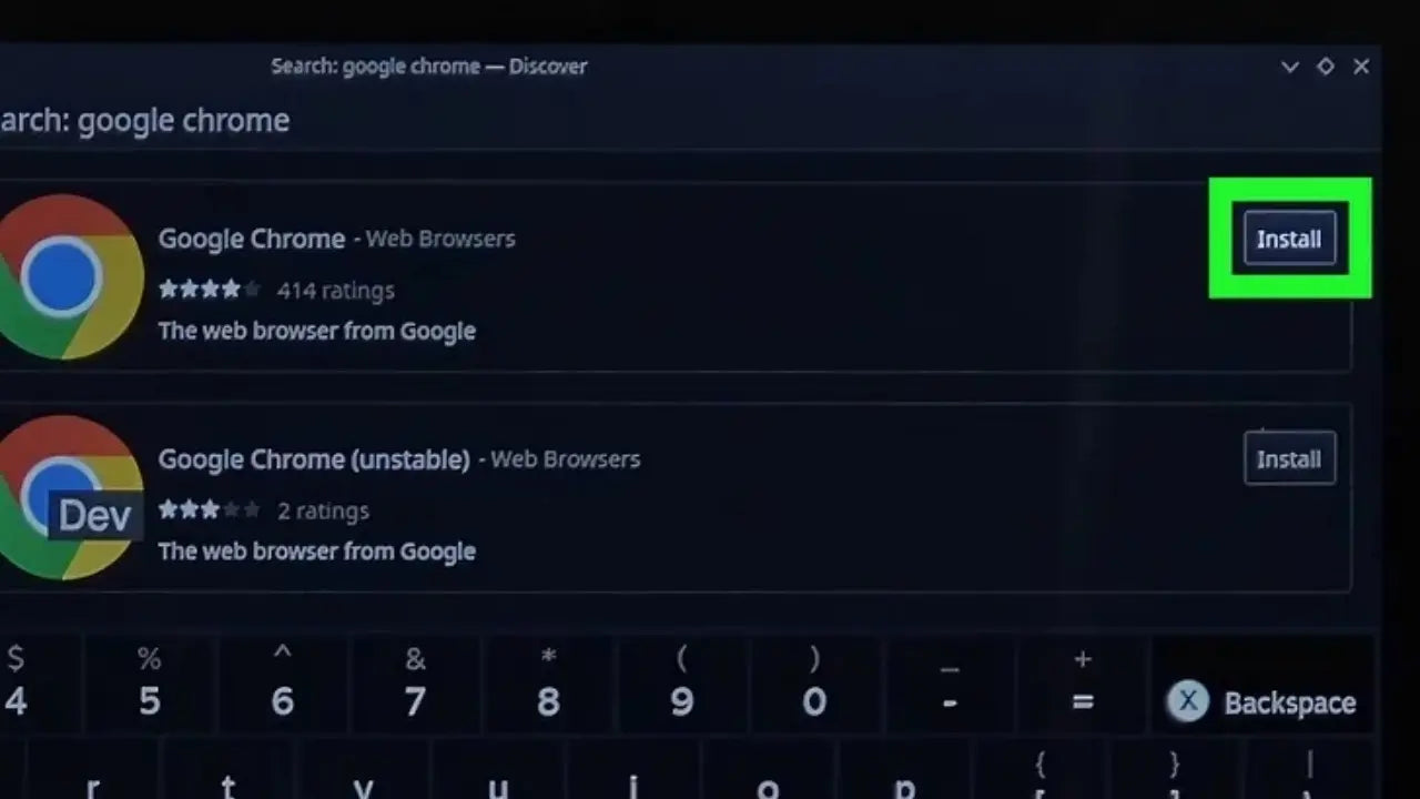 install Google Chrome on Steam Deck