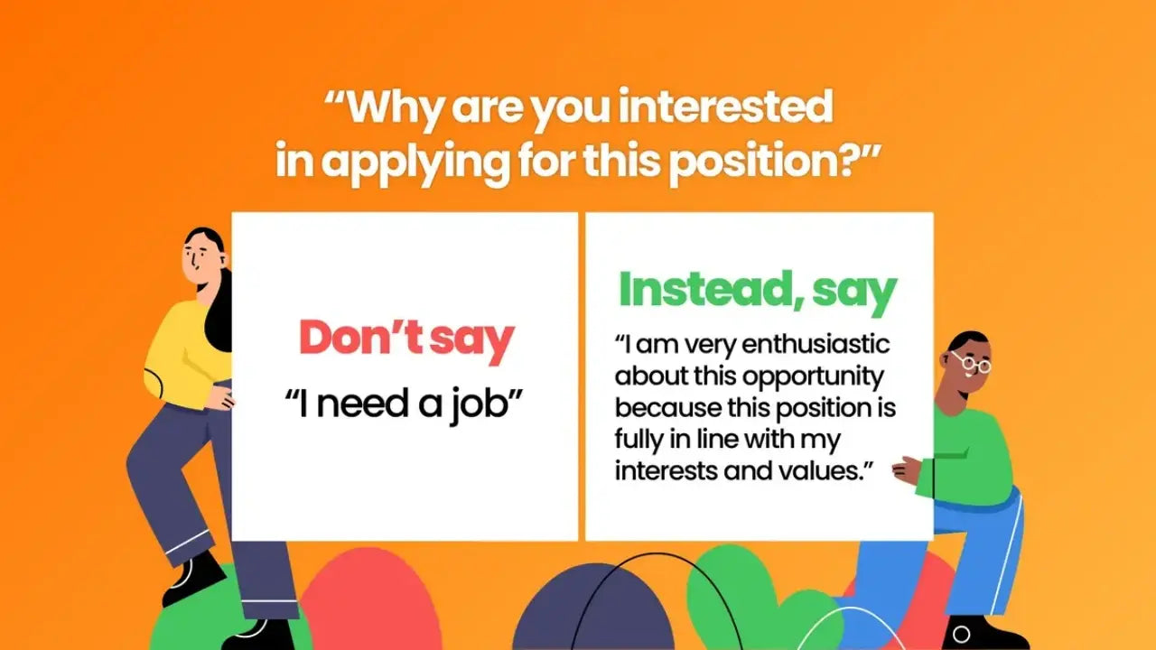 how to answer Why Are You Interested in This Position?