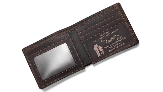 engraved wallet