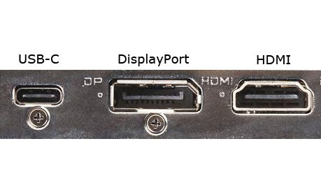 HDMI monitor port