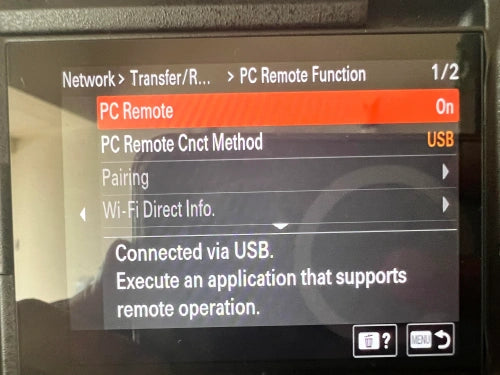 turn PC Remote Function on