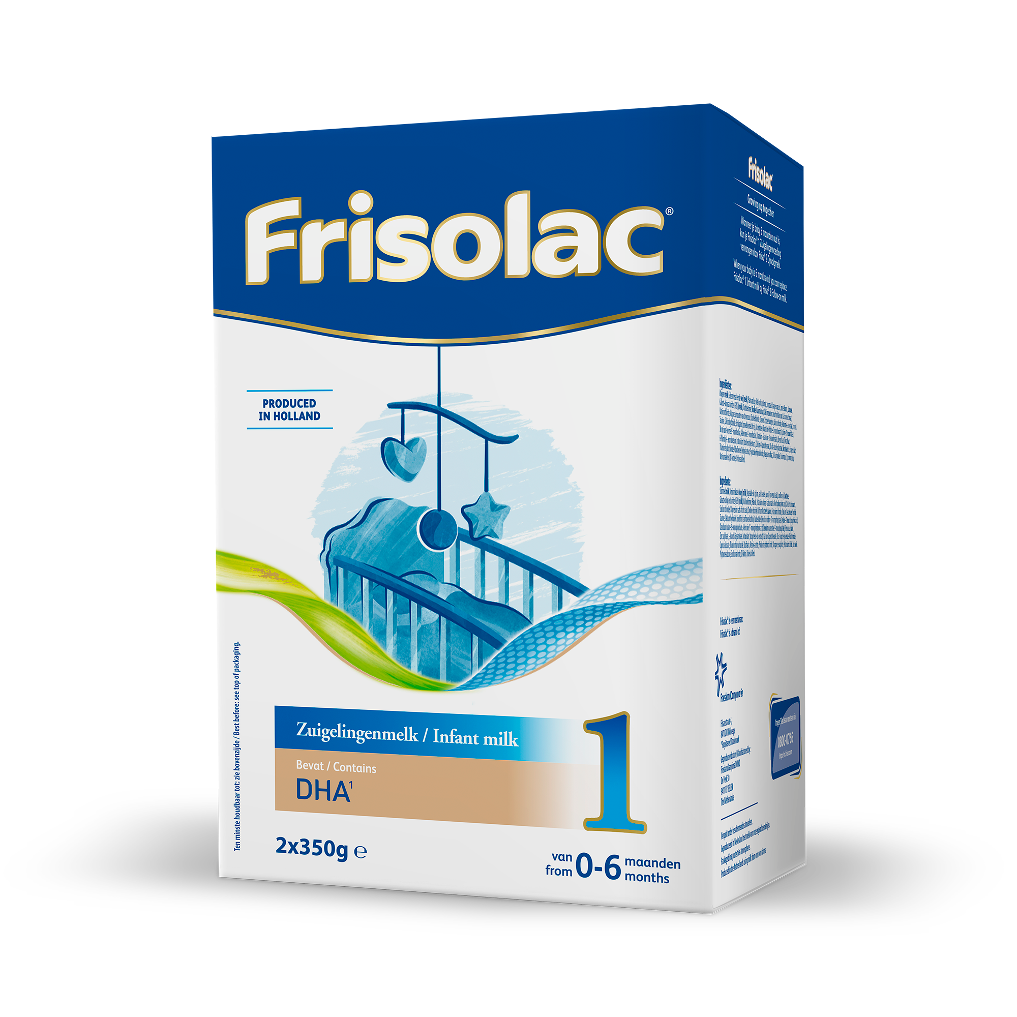 Frisolac 1 - zuigelingenvoeding - 700g - doos - Friso Nederland product image