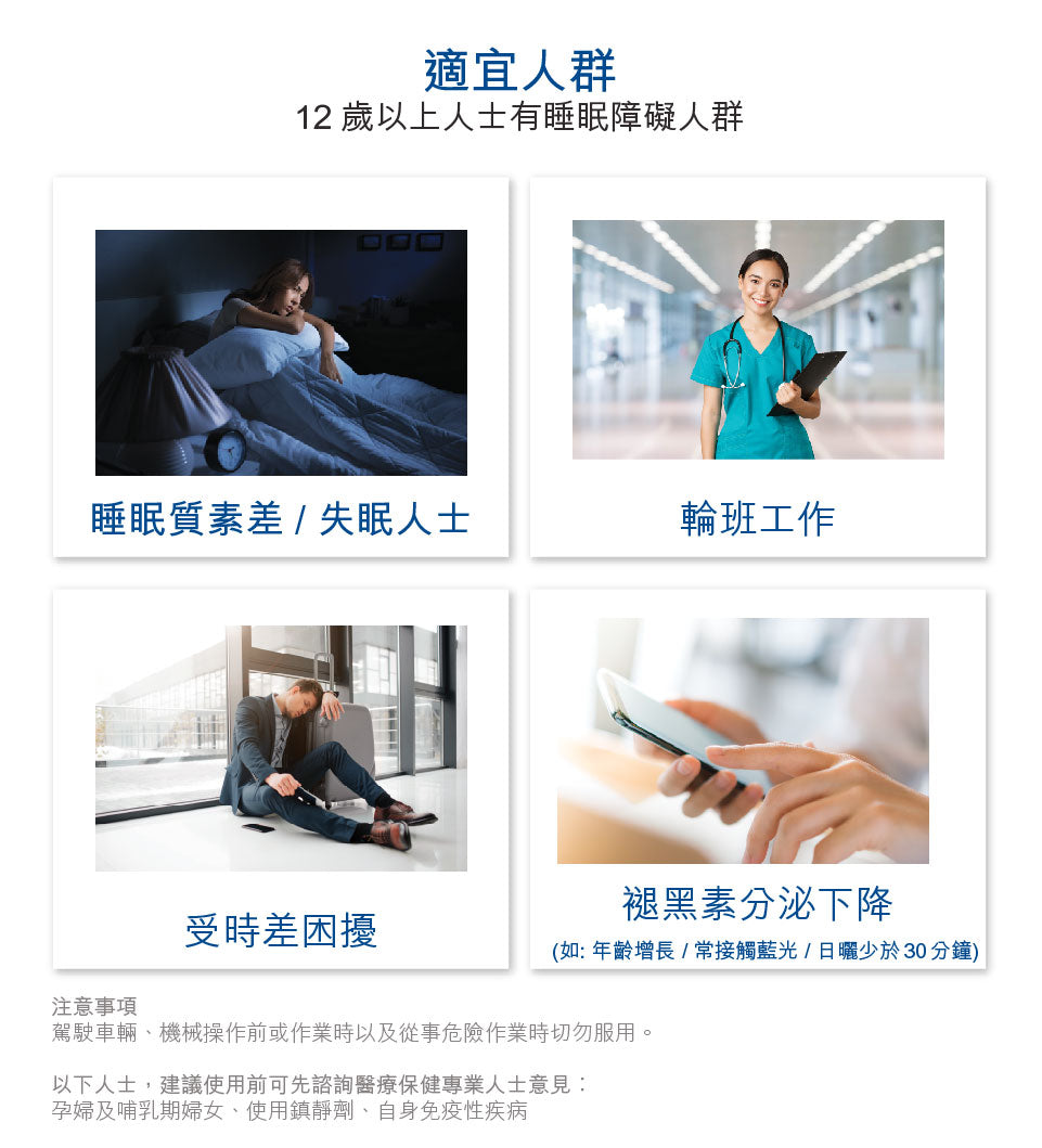 挪威阿斯麥 睡眠好（褪黑素+aXivite™）, aXimed Melatonin