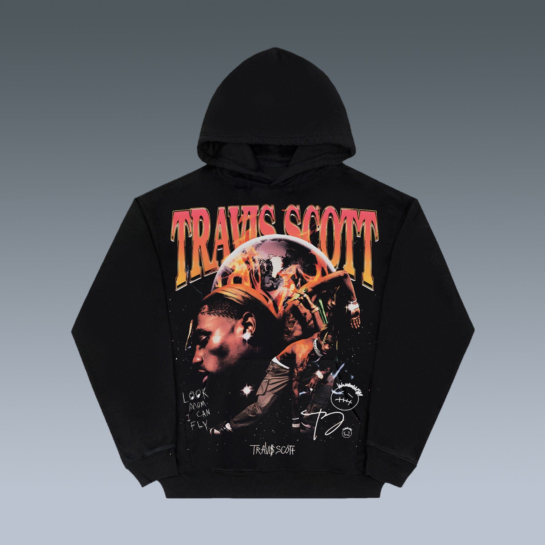 GRAPHIC HOODIES - TRAVIS SCOTT - STREETWEAR