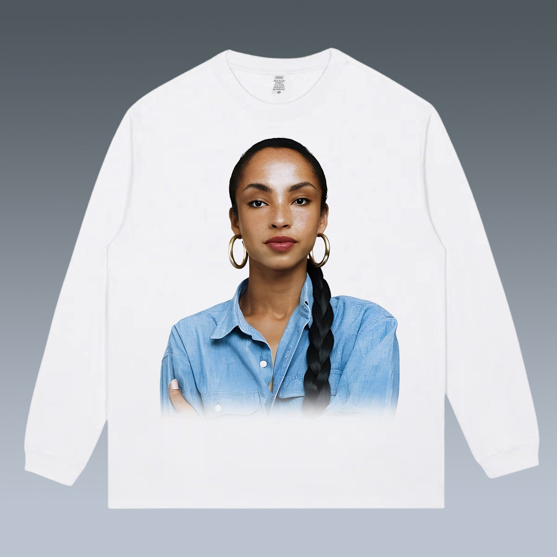 GRAPHIC LONG SLEEVE TEE - SADE - STREETWEAR