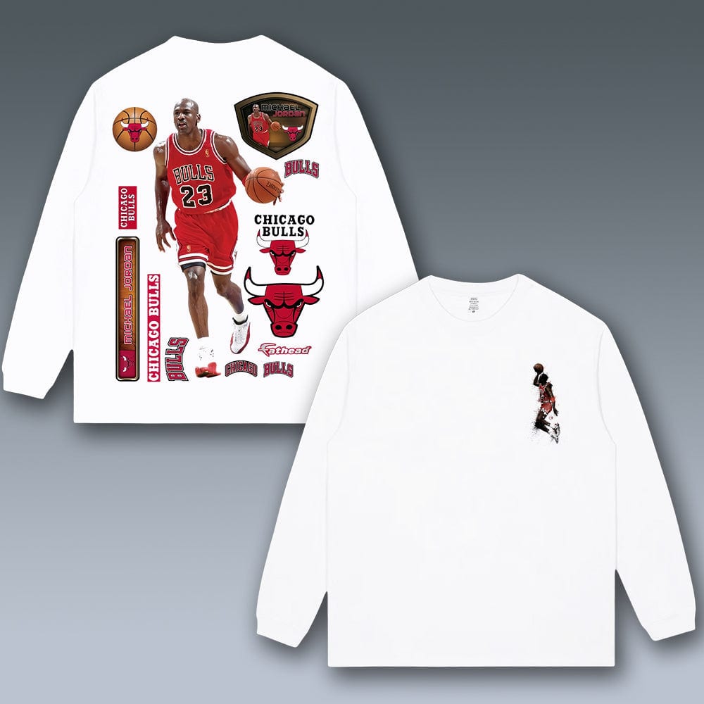 GRAPHIC LONG SLEEVE TEE - MICHAEL JORDAN - STREETWEAR