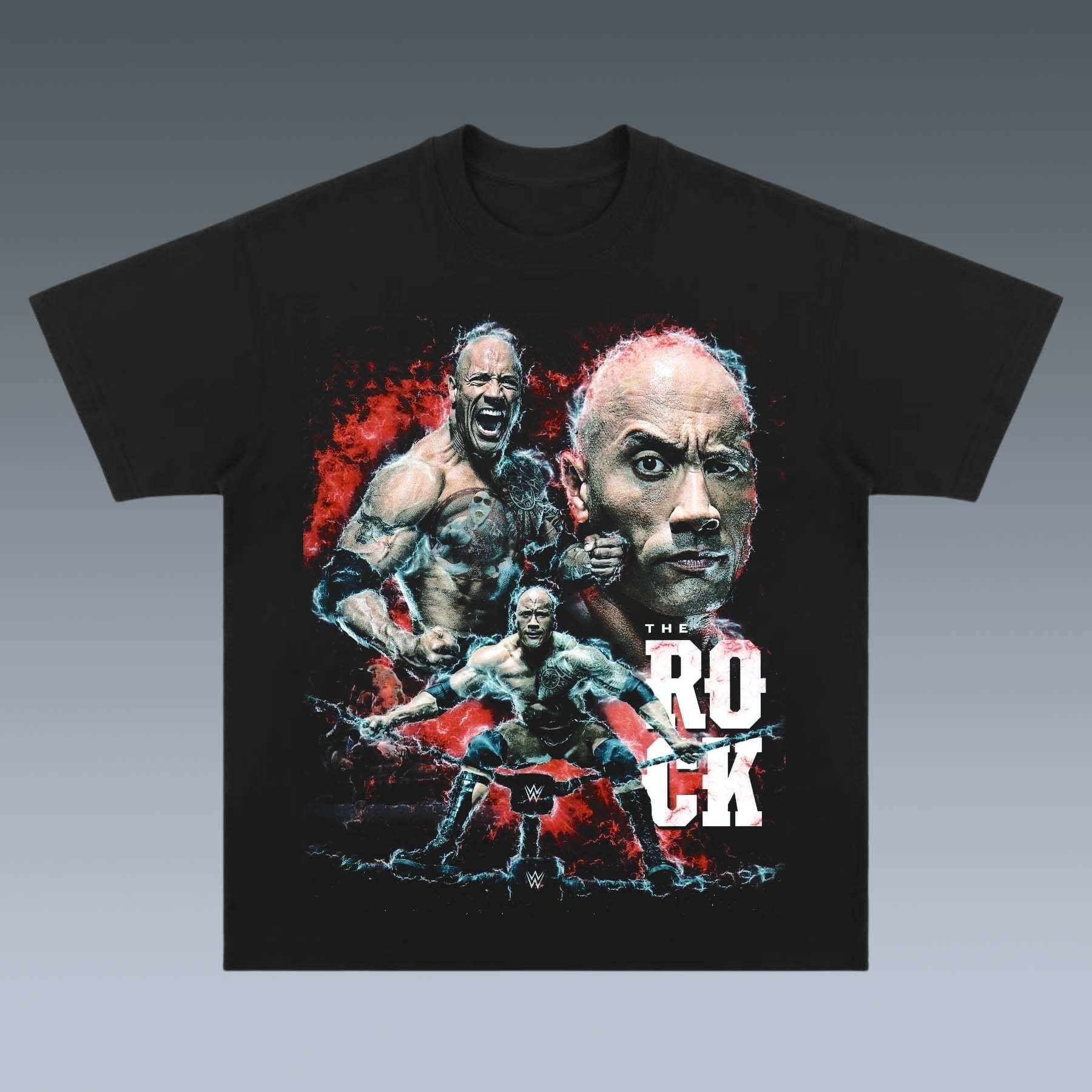 GRAPHIC TEE - THE ROCK-DWAYNE DOUGLAS JOHNSON - STREETWEAR