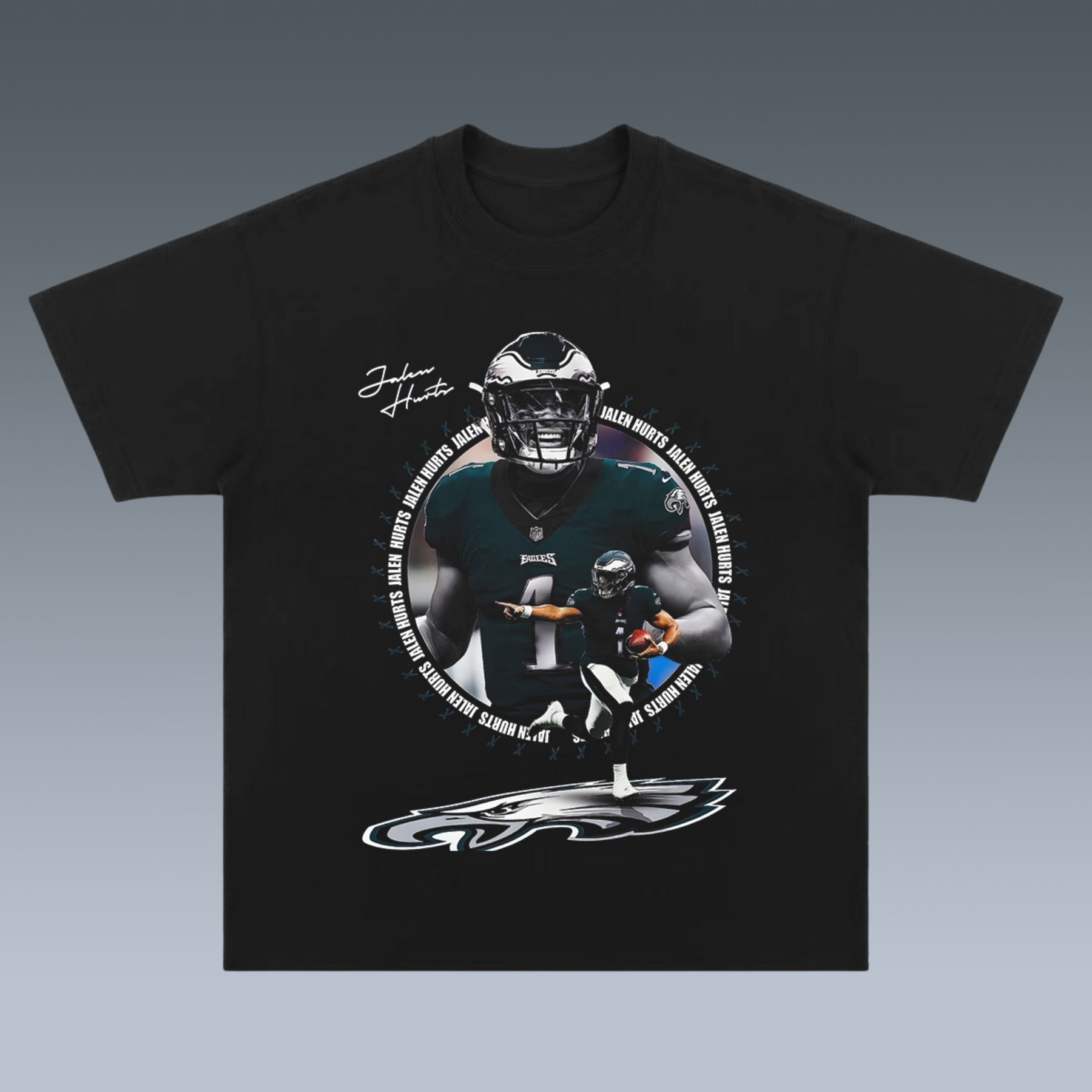 GRAPHIC TEE - JALEN HURTS - STREETWEAR