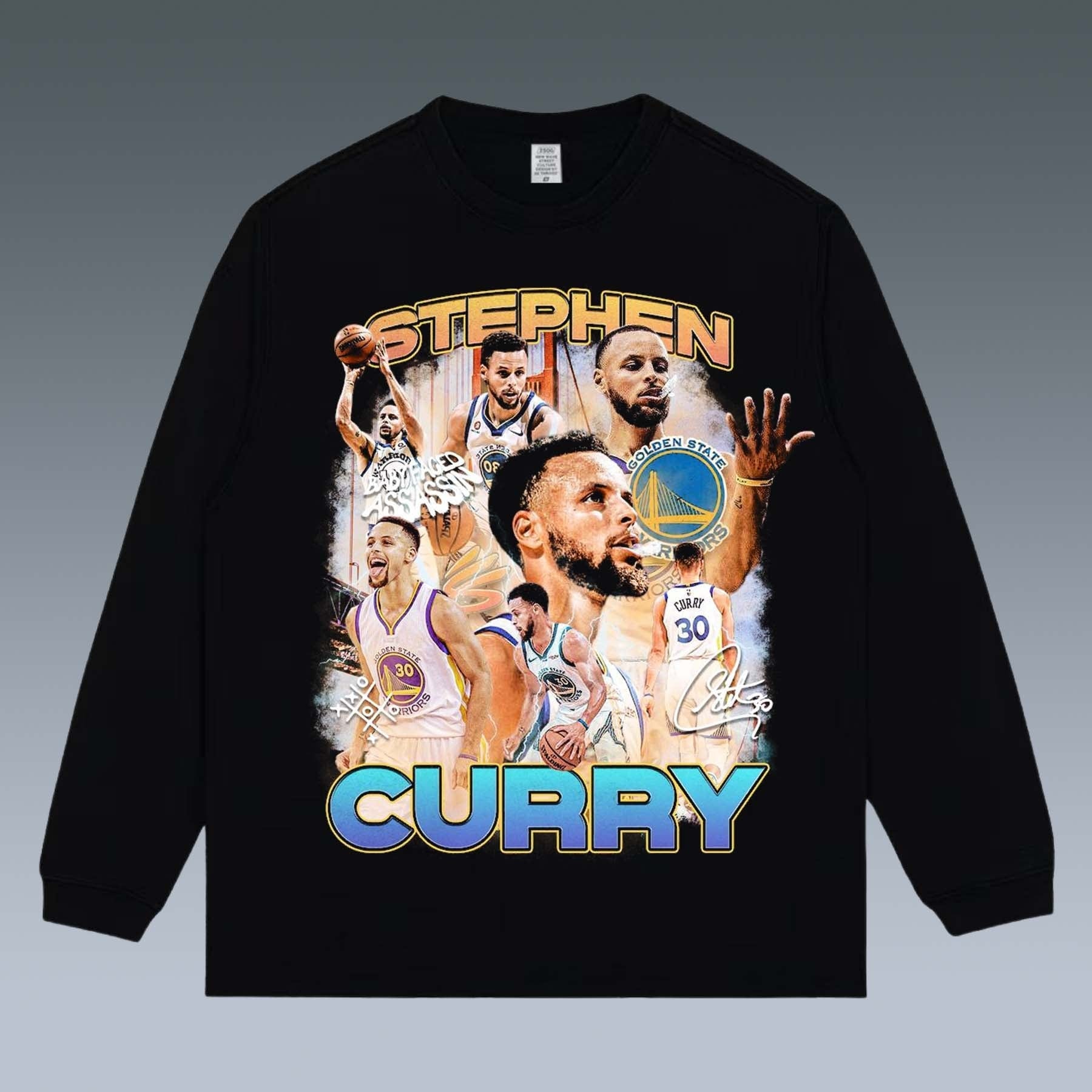 GRAPHIC LONG SLEEVE TEE - STEPHEN CURRY - STREETWEAR