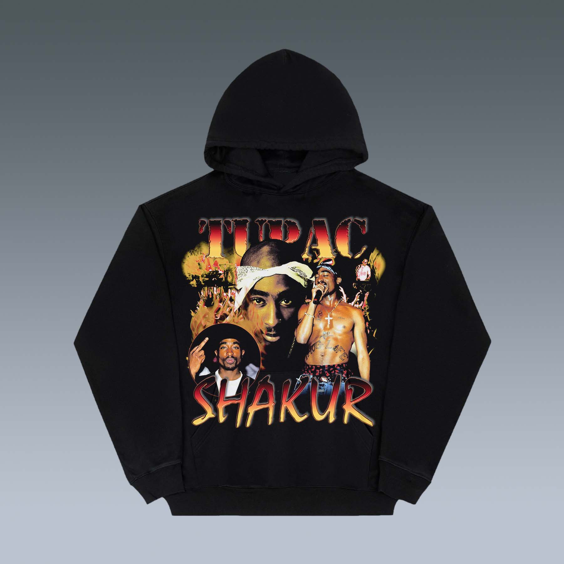 GRAPHIC HOODIES - TUPAC/2PAC - STREETWEAR