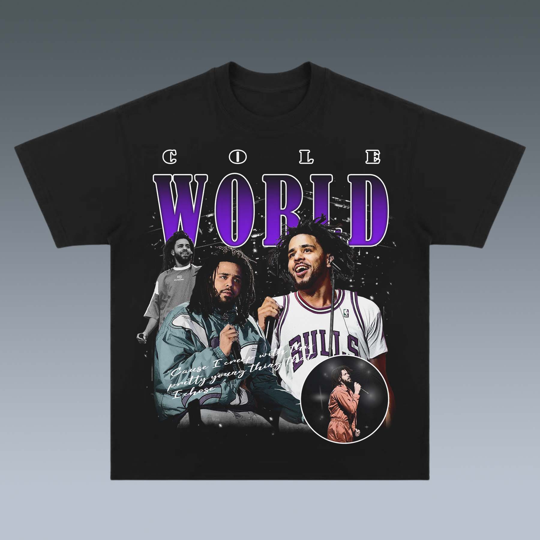 GRAPHIC TEE - J COLE - STREETWEAR